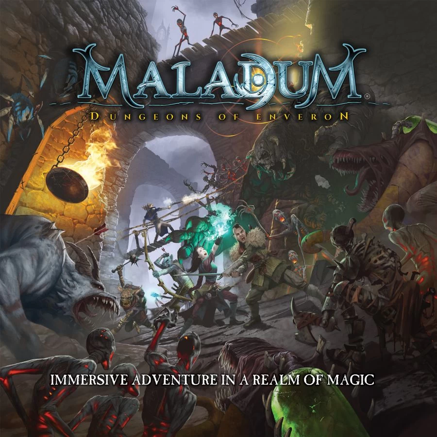 Maladum: Dungeons Of Enveron: Starter Set 1 Maladum: Dungeons Of Enveron: Starter Set