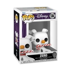 The Nightmare Before Christmas: 30th Anniversary: Pop! Vinyl Figure: Zero (With Candycane)
