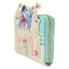 Disney: Lilo & Stitch: Loungefly Zip-Around Wallet: Stitch Sandcastle Beach Surprise