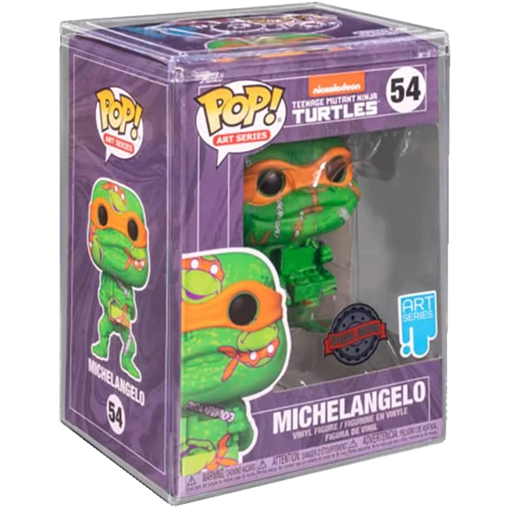 Teenage Mutant Ninja Turtles: Pop! Artist Series Vinyl Figure: Michaelangelo 1 Teenage Mutant Ninja Turtles: Pop! Artist Series Vinyl Figure: Michaelangelo