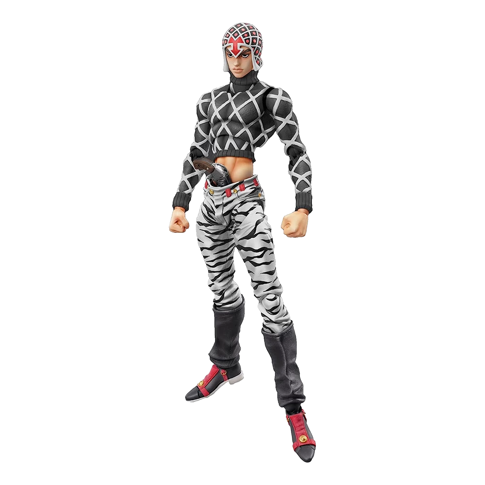 JoJo's Bizarre Adventure: Part 5: Chozokado: Super Action Statues Action Figure: Guido Mista & S P (Version Black) 1 JoJo's Bizarre Adventure: Part 5: Chozokado: Super Action Statues Action Figure: Guido Mista & S P (Version Black)