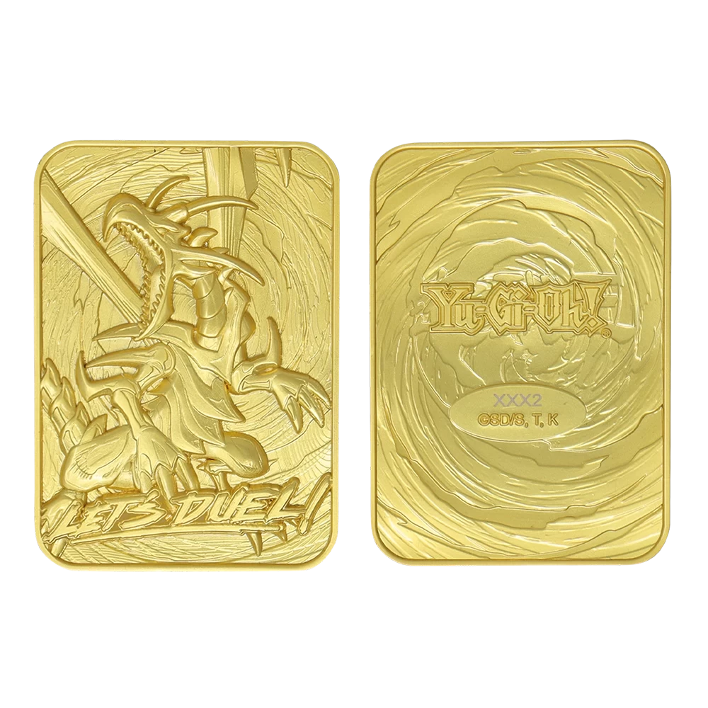 Yu-Gi-Oh!: Limited Edition 24k Gold Plated Collectible Metal Card: Red Eyes Blue Dragon 2 Yu-Gi-Oh!: Limited Edition 24k Gold Plated Collectible Metal Card: Red Eyes Blue Dragon - Image 2