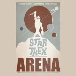 Star Trek: The Original Series: Women's Fit T-Shirt: Arena By Juan Ortiz