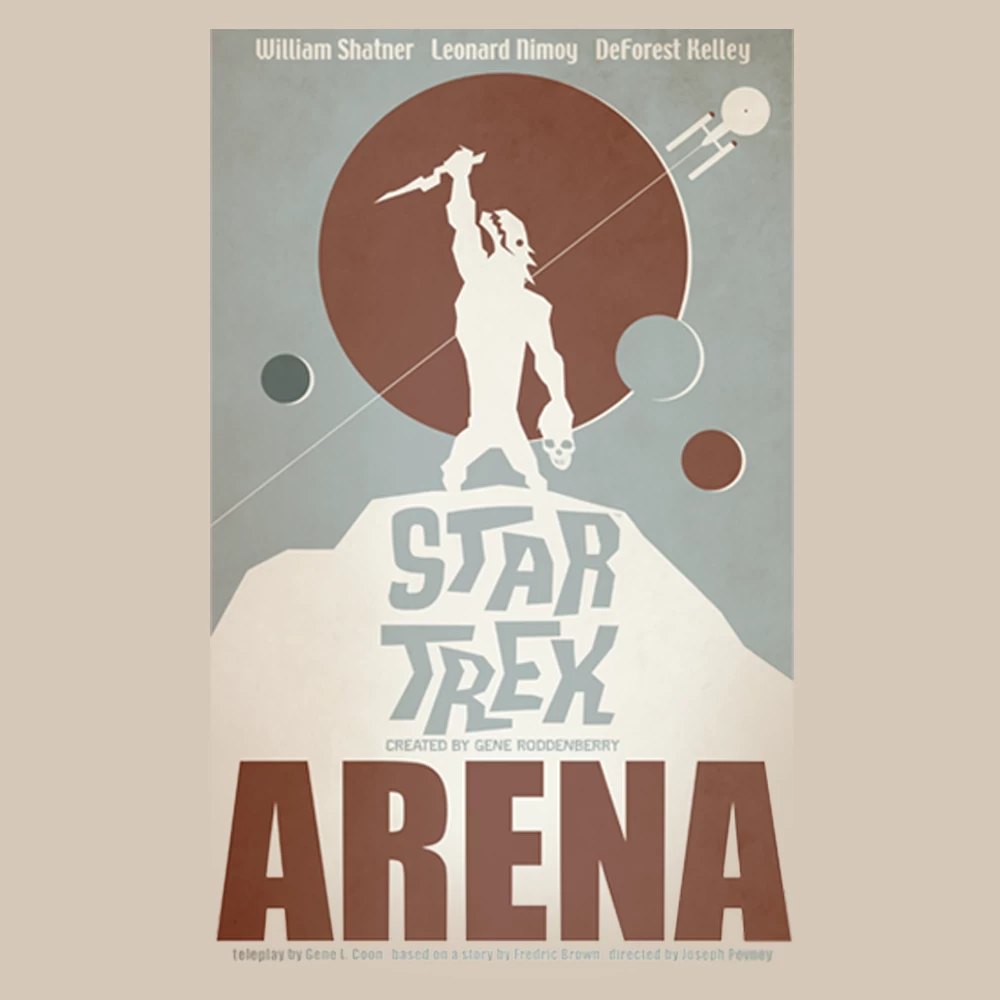 Star Trek: The Original Series: Women's Fit T-Shirt: Arena By Juan Ortiz 1 Star Trek: The Original Series: Women's Fit T-Shirt: Arena By Juan Ortiz