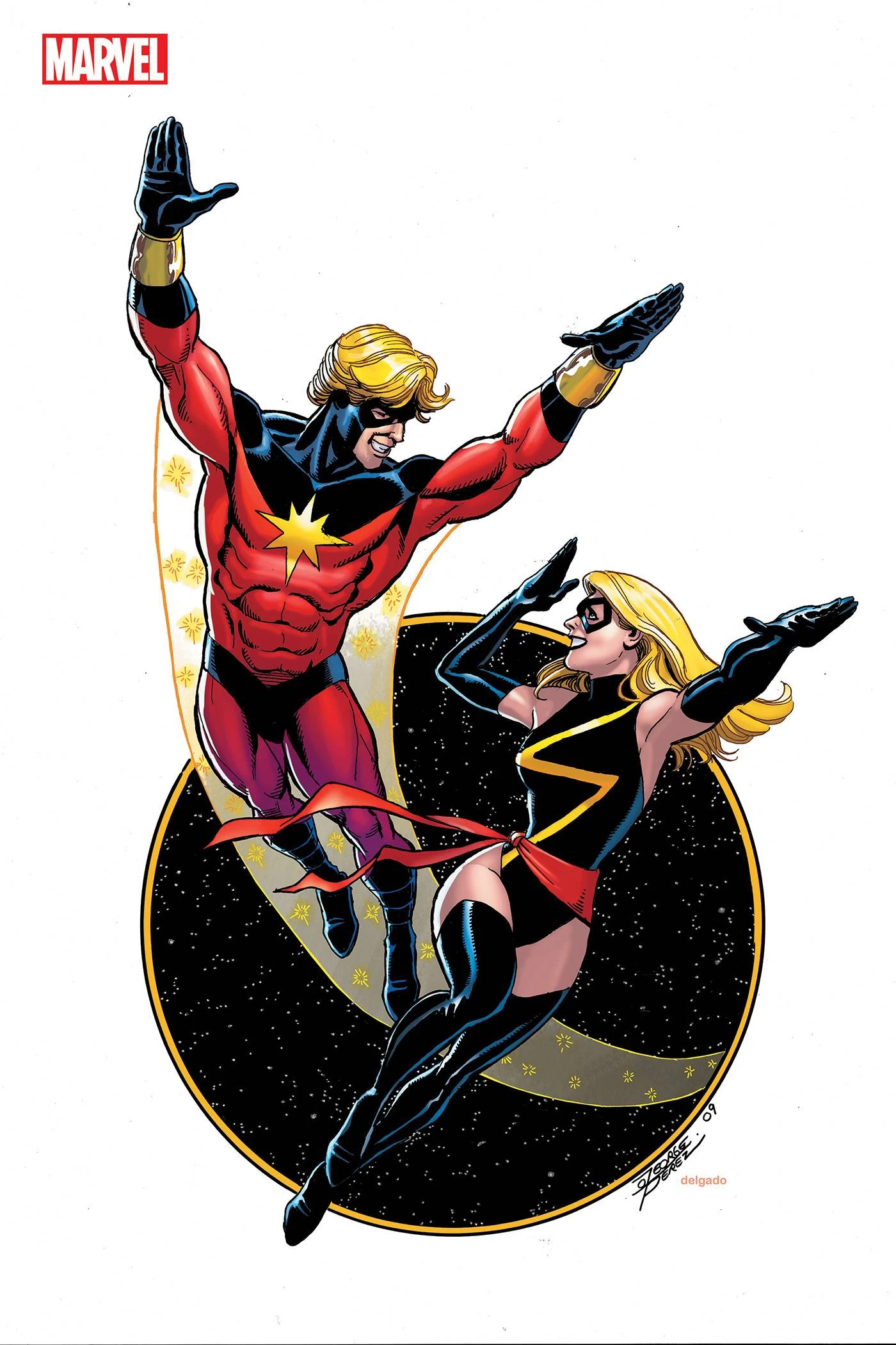 Captain Marvel: Dark Tempest #1 (Perez Virgin Variant) 1 Captain Marvel: Dark Tempest #1 (Perez Virgin Variant)