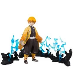 Demon Slayer: Kimetsu No Yaiba: Deluxe Action Figure: Zenitsu (Thunder Breathing First Form) -Toys - Collectibles Store 1e59bb7436a5f40421d26d49348599e92cdb