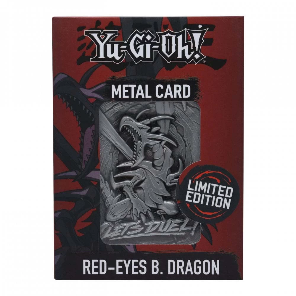 Yu-Gi-Oh!: Limited Edition Collectible Metal Card: Red Eyes B. Dragon 2 Yu-Gi-Oh!: Limited Edition Collectible Metal Card: Red Eyes B. Dragon - Image 2