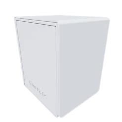 Ultra Pro: Deck Box: Vivid Alcove Flip: White