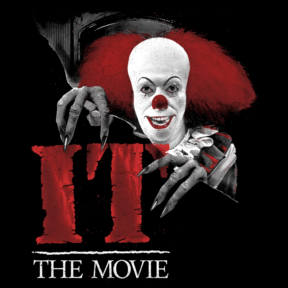 IT (1990): T-Shirt: Pennywise The Clown 1 IT (1990): T-Shirt: Pennywise The Clown