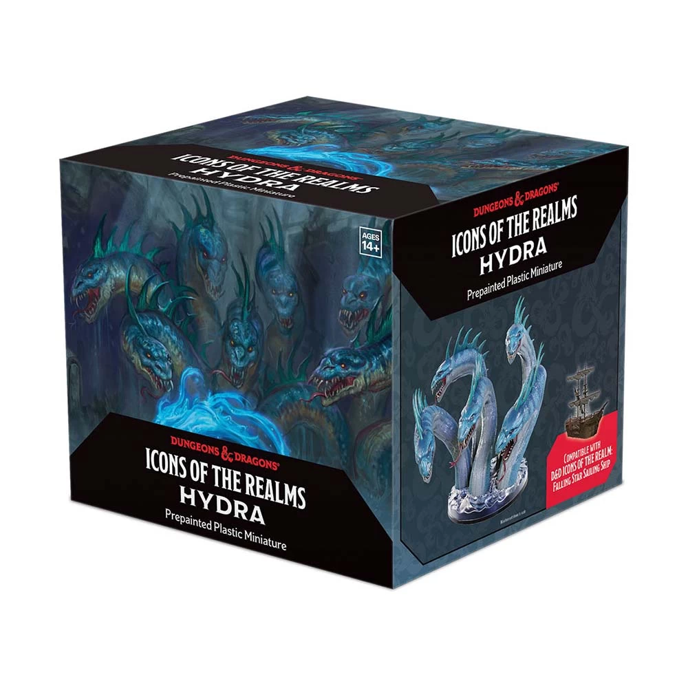 Dungeons & Dragons: Icons Of The Realms: Miniature: Hydra 2 Dungeons & Dragons: Icons Of The Realms: Miniature: Hydra - Image 2