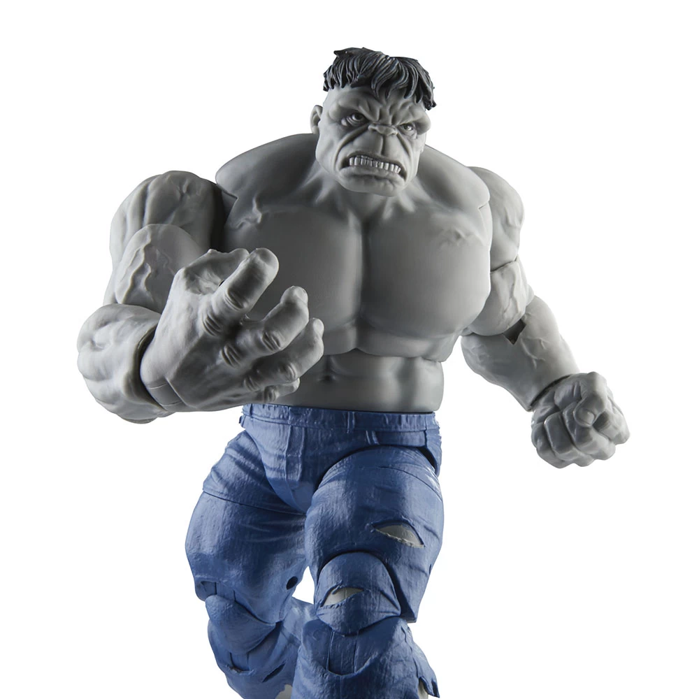 Avengers: Marvel Legends 60th Anniversary Action Figure 2-Pack: Gray Hulk & Dr Bruce Banner 5 Avengers: Marvel Legends 60th Anniversary Action Figure 2-Pack: Gray Hulk & Dr Bruce Banner - Image 5