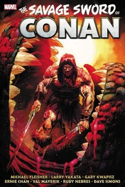 The Savage Sword Of Conan: Marvel Years: Omnibus: Volume 8 (Klein Variant Hardcover)