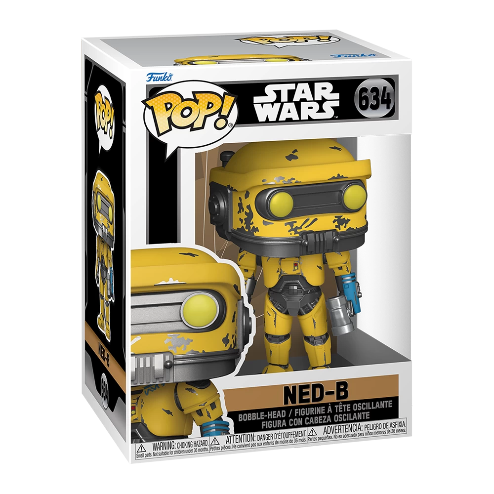Star Wars: Obi-Wan Kenobi (Disney+): Pop! Vinyl Figure: Ned-B 1 Star Wars: Obi-Wan Kenobi (Disney+): Pop! Vinyl Figure: Ned-B