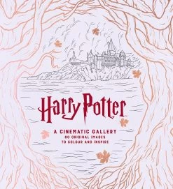 Harry Potter: A Cinematic Gallery: Colouring Book (Hardcover)