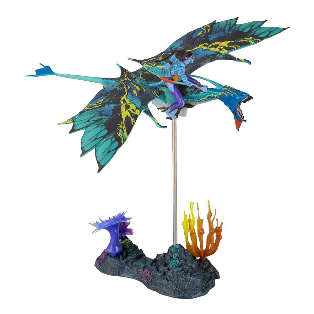 Avatar: The Way Of Water: World Of Pandora Deluxe Action Figure: Neytiri With Banshee 3 Avatar: The Way Of Water: World Of Pandora Deluxe Action Figure: Neytiri With Banshee - Image 3