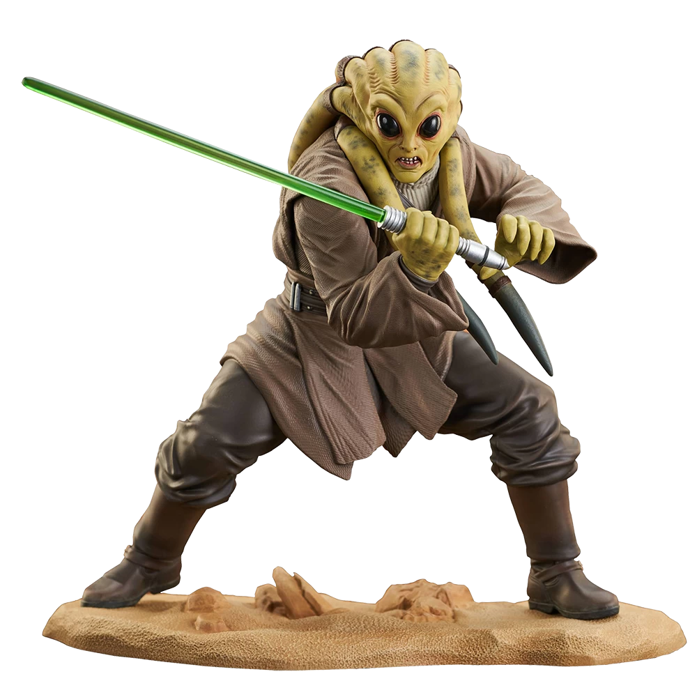 Star Wars: Attack Of The Clones: Premier Collection Statue: Kit Fisto 2 Star Wars: Attack Of The Clones: Premier Collection Statue: Kit Fisto - Image 2