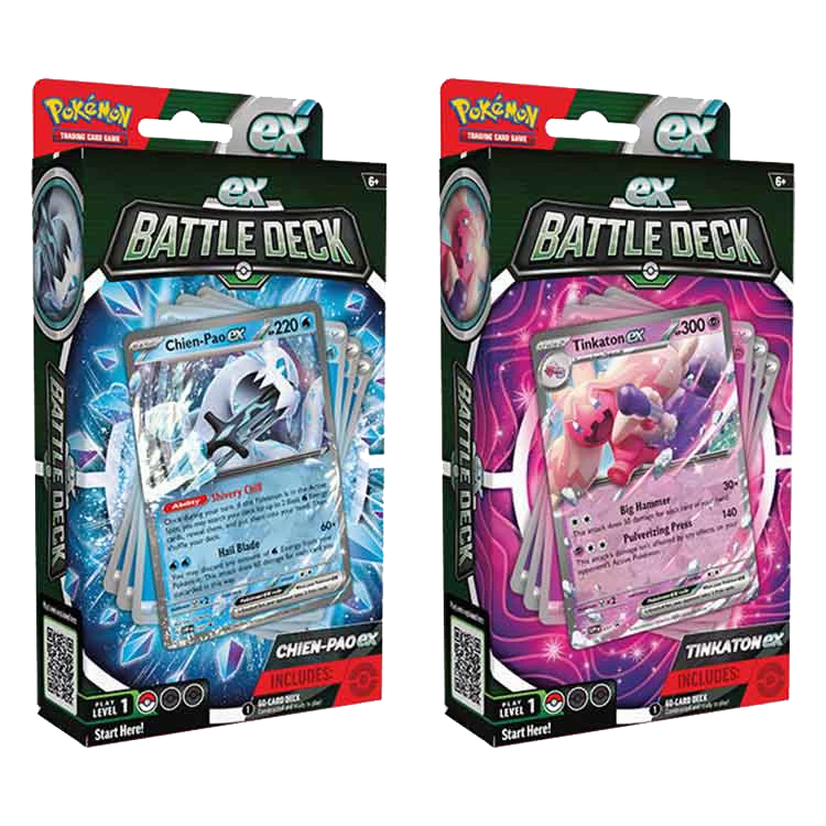 Pokémon: Trading Card Game: Ex Battle Deck: Chien-Pao/Tinkaton 1 Pokémon: Trading Card Game: Ex Battle Deck: Chien-Pao/Tinkaton