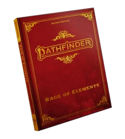 Pathfinder RPG: Rage Of Elements Rulebook (Deluxe Special Edition Hardcover)