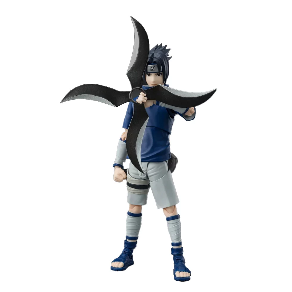 Naruto: S.H. Figuarts Action Figure: Sasuke Uchiha (Ninja Prodigy Of The Uchiha Clan Bloodline) 2 Naruto: S.H. Figuarts Action Figure: Sasuke Uchiha (Ninja Prodigy Of The Uchiha Clan Bloodline) - Image 2
