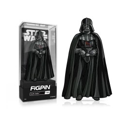 Star Wars: The Empire Strikes Back: FiGPiN Pin Badge: Darth Vader (SWC Exclusive)