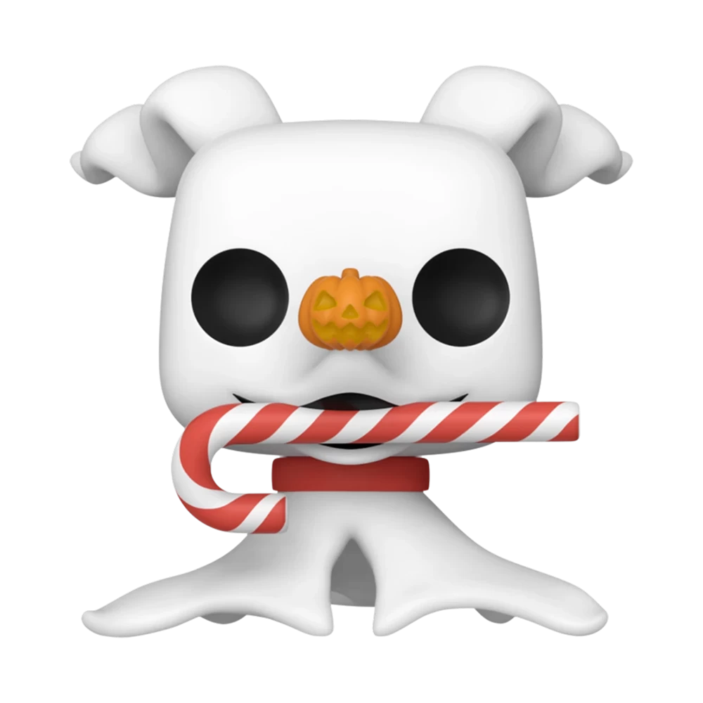 The Nightmare Before Christmas: 30th Anniversary: Pop! Vinyl Figure: Zero (With Candycane) 2 The Nightmare Before Christmas: 30th Anniversary: Pop! Vinyl Figure: Zero (With Candycane) - Image 2
