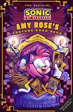 Sonic The Hedgehog: Amy Rose's Fortune Card Deck (Hardcover)