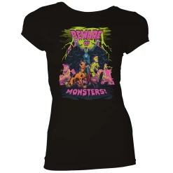 Scooby-Doo: Women's Fit T-Shirt: Beware Of Monsters!