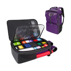ENHANCE Tabletop Series: Collector's Edition Trading Card Backpack: Purple