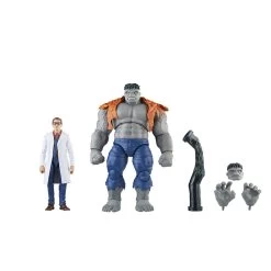Avengers: Marvel Legends 60th Anniversary Action Figure 2-Pack: Gray Hulk & Dr Bruce Banner