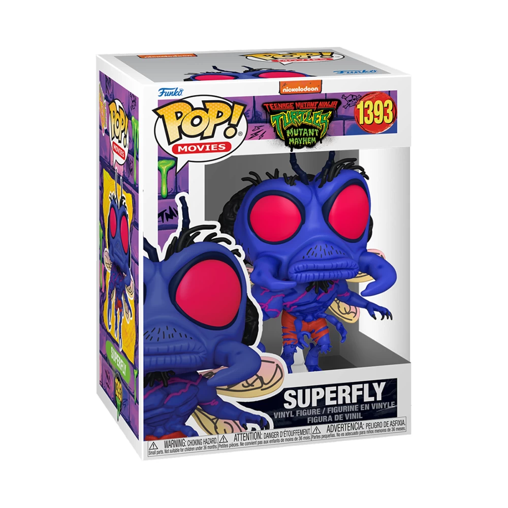 Teenage Mutant Ninja Turtles: Mutant Mayhem: Pop! Vinyl Figure: Superfly 2 Teenage Mutant Ninja Turtles: Mutant Mayhem: Pop! Vinyl Figure: Superfly - Image 2