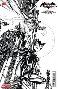 Batman/Catwoman: The Gotham War: Battle Lines: One-Shot #1 (Cover G Kael Ngu Black & White Card Stock Variant)