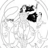 Wonder Woman #800 (Cover J Yanick Paquette Black & White Card Stock Variant)