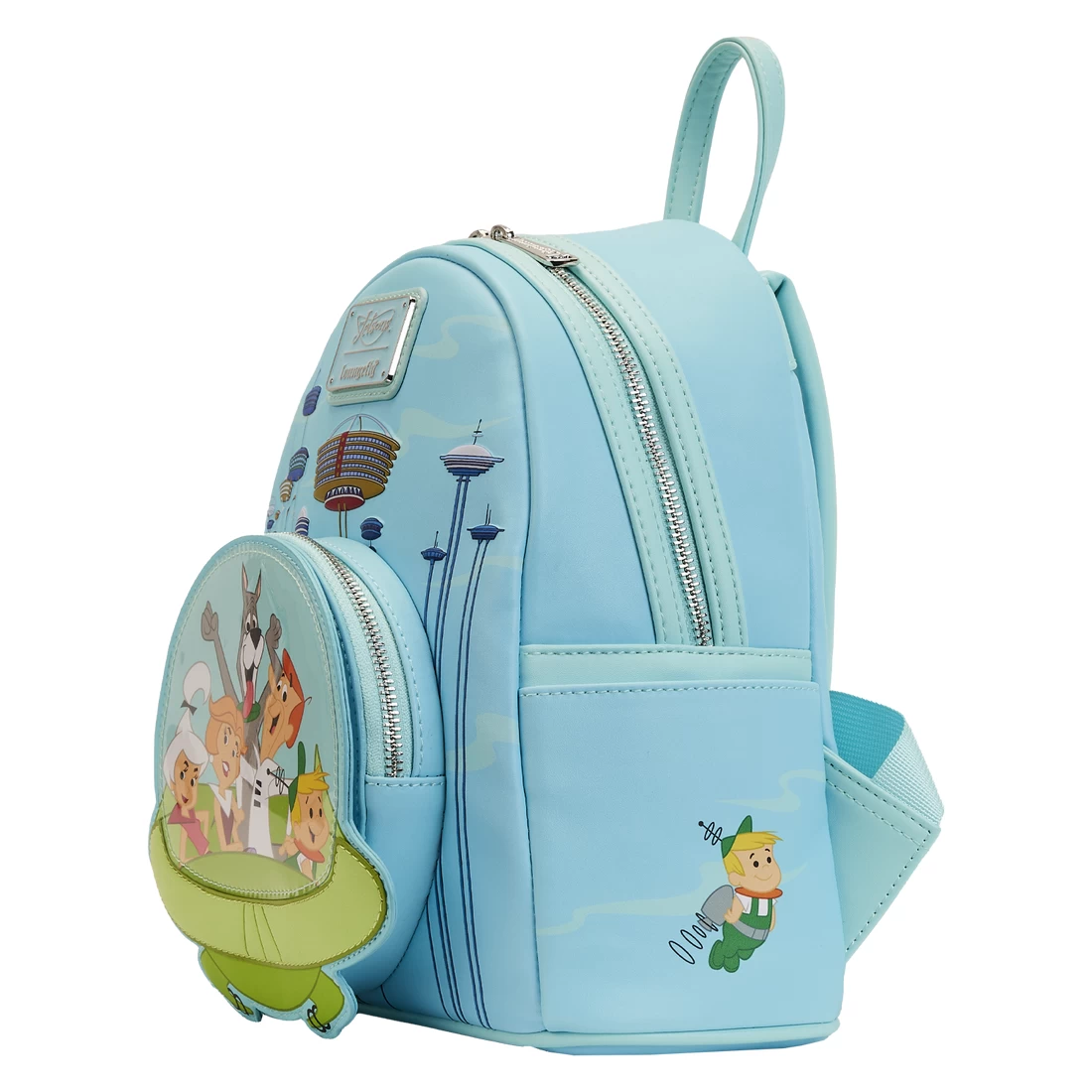 The Jetsons: Loungefly Mini Backpack: Spaceship 3 The Jetsons: Loungefly Mini Backpack: Spaceship - Image 3
