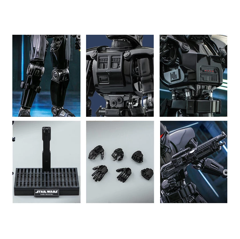 Star Wars: The Mandalorian: Hot Toys Action Figure: Darktrooper 2 Star Wars: The Mandalorian: Hot Toys Action Figure: Darktrooper - Image 2