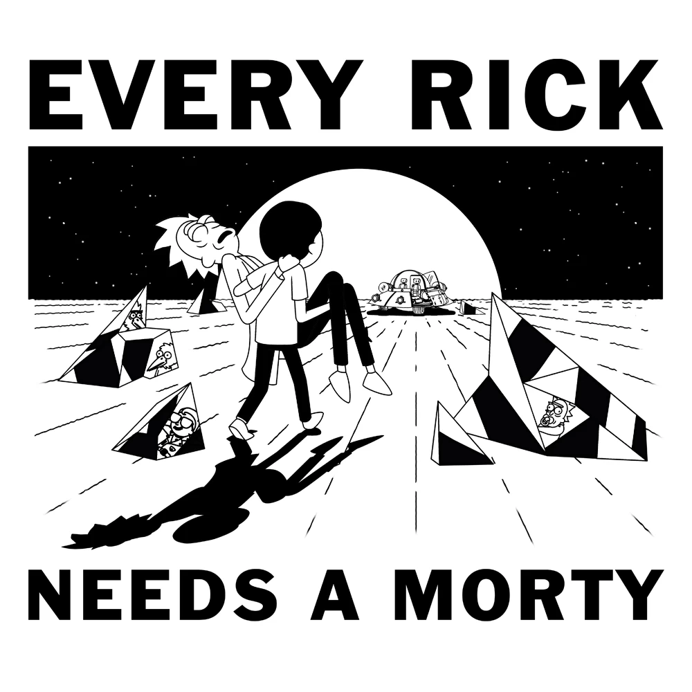 Rick & Morty: T-Shirt: Every Rick Needs A Morty 1 Rick & Morty: T-Shirt: Every Rick Needs A Morty