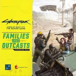 Cyberpunk 2077: Gangs Of Night City: The Board Game: Families & Outcasts (Expansion)