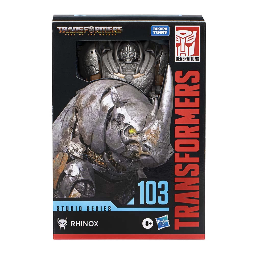 Transformers: Rise Of The Beasts: Studio Series Action Figure: Voyager 103: Rhinox 1 Transformers: Rise Of The Beasts: Studio Series Action Figure: Voyager 103: Rhinox