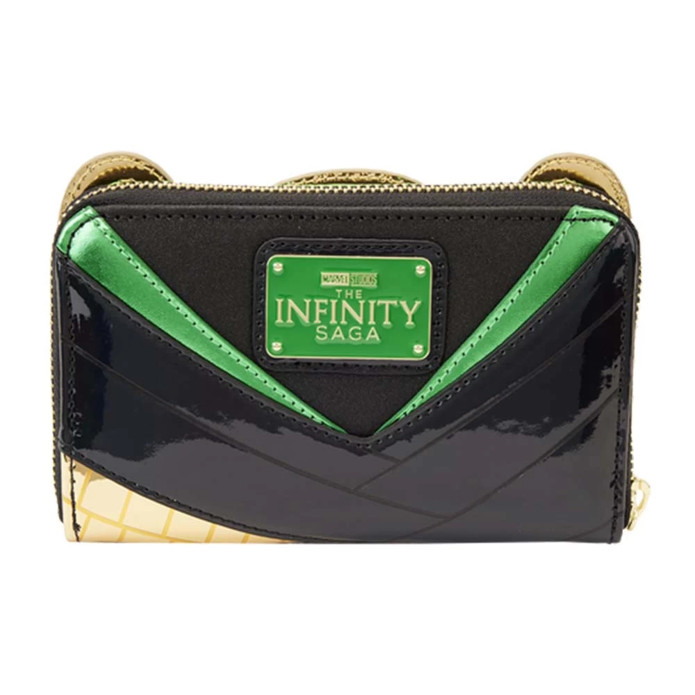 Marvel: Loungefly Zip Around Wallet: Loki (Metallic) 1 Marvel: Loungefly Zip Around Wallet: Loki (Metallic)