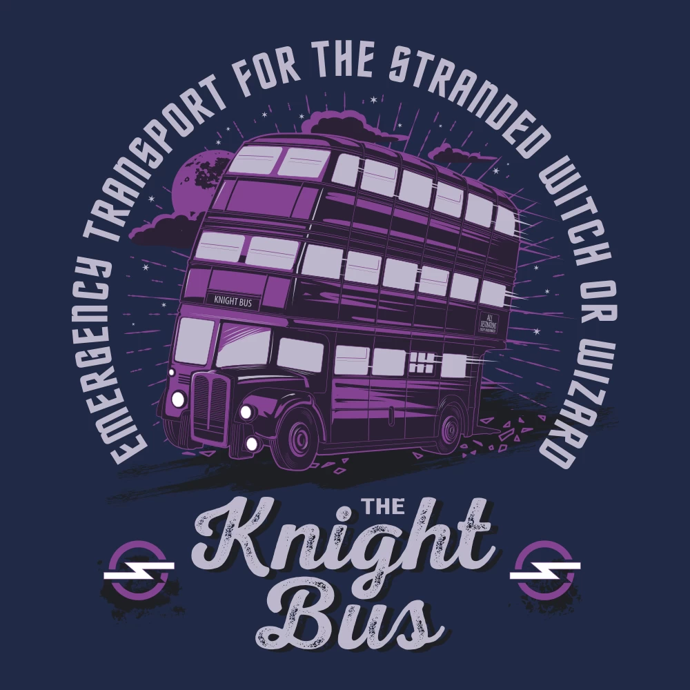 Harry Potter: T-Shirt: Knight Bus 2 Harry Potter: T-Shirt: Knight Bus - Image 2