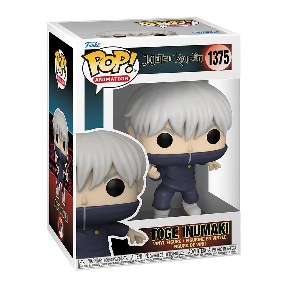 Jujutsu Kaisen: Pop! Vinyl Figure: Toge Inumaki 3 Jujutsu Kaisen: Pop! Vinyl Figure: Toge Inumaki - Image 3