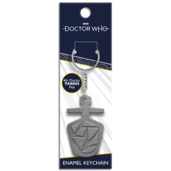 Doctor Who: Flashback Collection: Enamel Keychain: TARDIS Key (Fourth Doctor Variant)