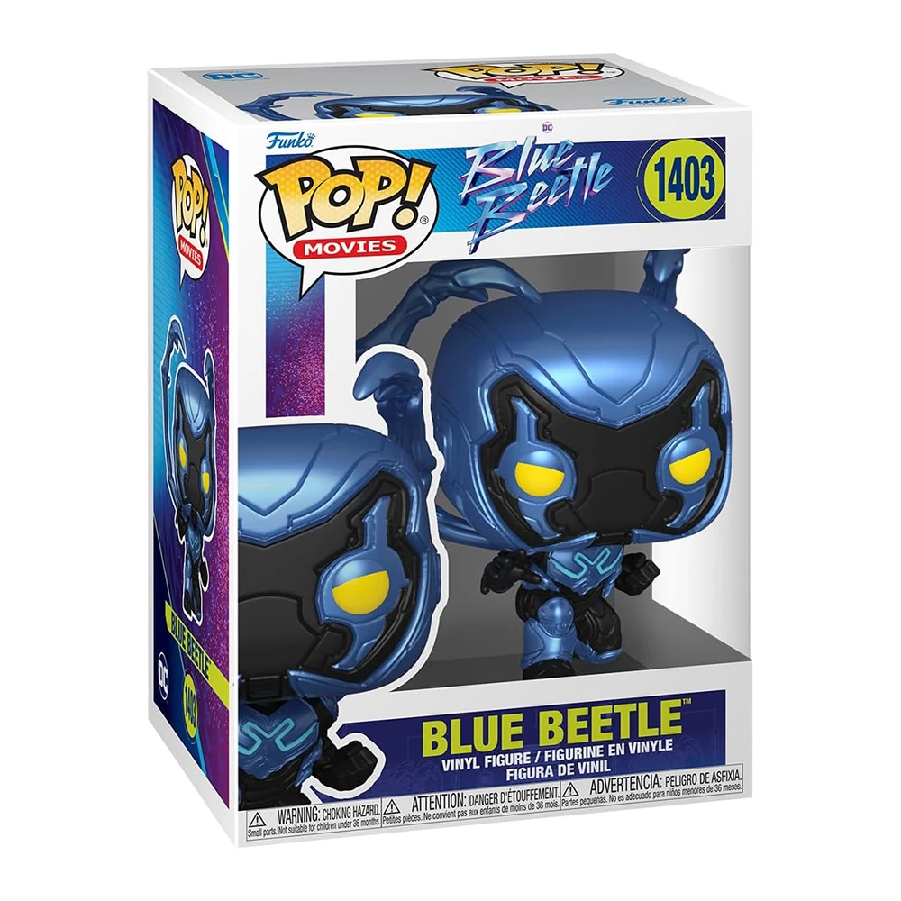 Blue Beetle: Pop! Vinyl Figure: Blue Beetle 2 Blue Beetle: Pop! Vinyl Figure: Blue Beetle - Image 2