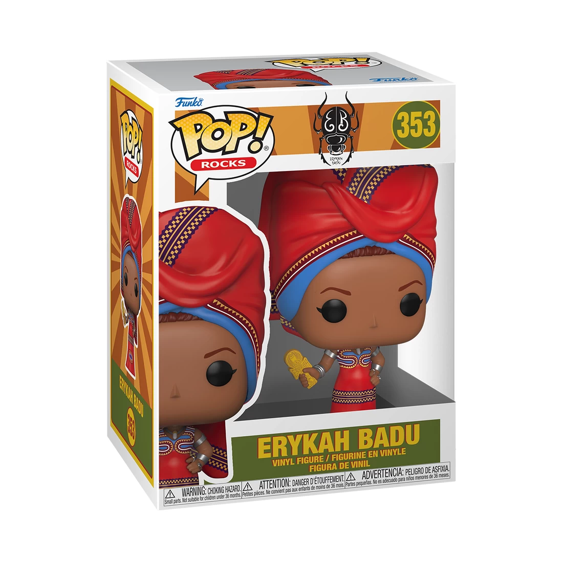 Erykah Badu: Pop! Vinyl Figure: Erykah Badu (Tyrone) 1 Erykah Badu: Pop! Vinyl Figure: Erykah Badu (Tyrone)