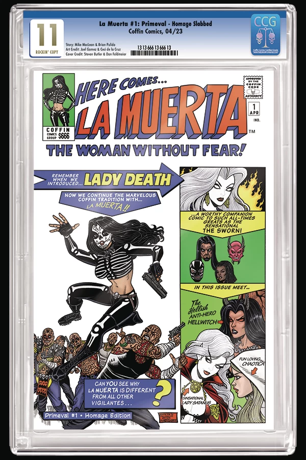 La Muerta: Primeval: One-Shot (Cover D Homage Edition) 1 La Muerta: Primeval: One-Shot (Cover D Homage Edition)