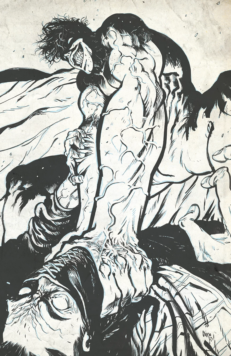 Vanish #8 (Cover G Johnson Raw Variant) 1 Vanish #8 (Cover G Johnson Raw Variant)