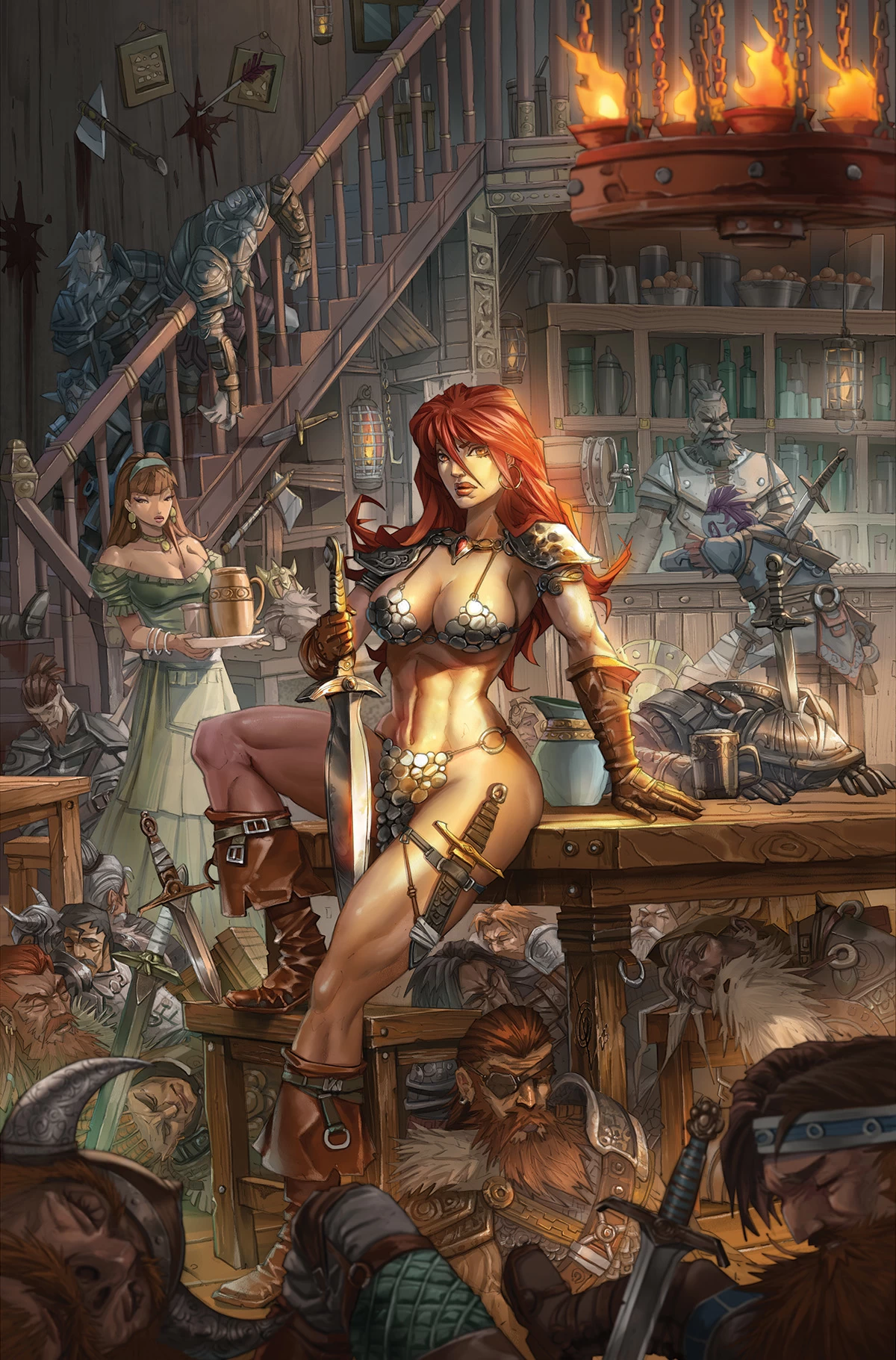 Red Sonja: 2023 #1 (Cover ZD Quah Virgin Variant) 1 Red Sonja: 2023 #1 (Cover ZD Quah Virgin Variant)