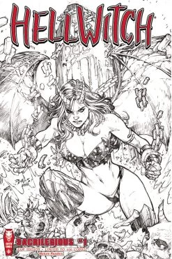 Hellwitch: Sacrilegious #1 (Cover F Raw Edition)