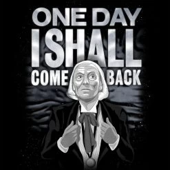 Doctor Who: The 60th Anniversary Diamond Collection: Quote Sweatshirt: One Day I Shall Come Back