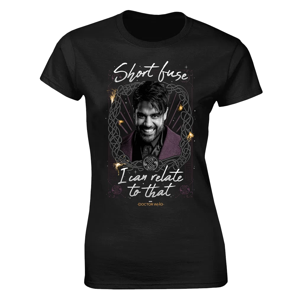 Doctor Who: Flashback Collection: Women's Fit T-Shirt: The Master (Sacha Dhawan) 1 Doctor Who: Flashback Collection: Women's Fit T-Shirt: The Master (Sacha Dhawan)