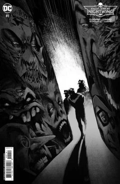 Knight Terrors: Nightwing #1 (Cover F Jason Shawn Alexander Black & White Card Stock Variant)
